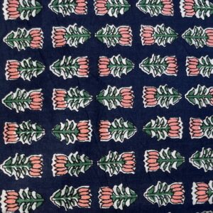 514 pure cotton block print